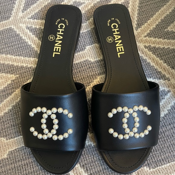 CHANEL | Shoes | Brand New Chanel Slides In Store Now Size 8 Missed The  Return Window | Poshmark
